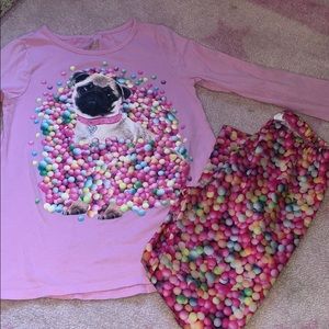 Children’s Place bubblegum pug outfit